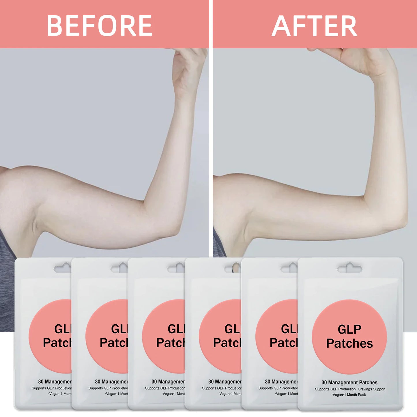 Body Shaping Adhesive Bandage Strips (30pcs) – Arm & Abdomen Contour Patches